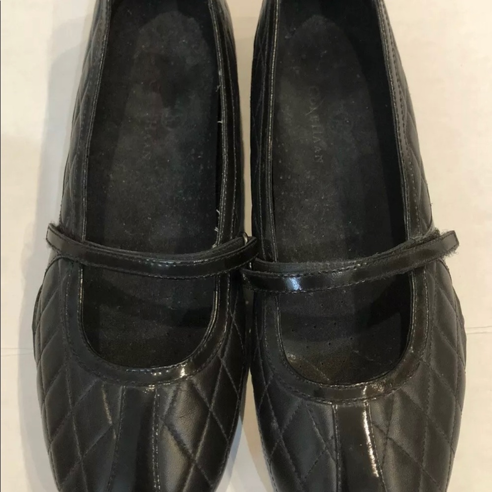 Cole Haan NikeAir Black Quilted Mary Jane Sz 11